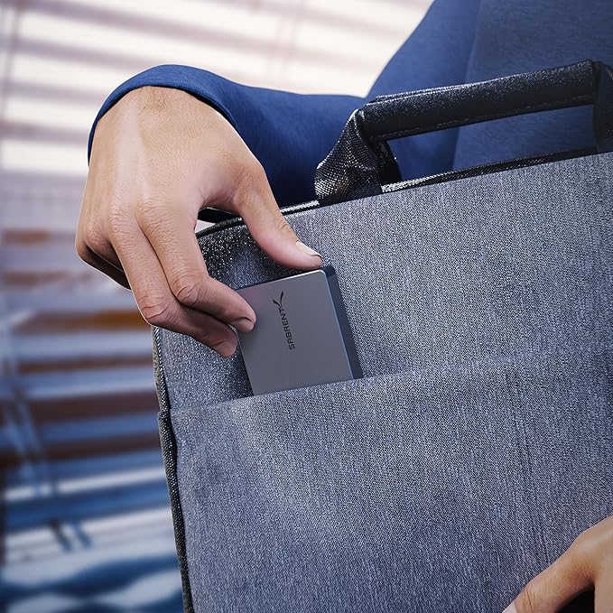 SABRENT USB-C Hub & SSD Enclosure, 6-Port Dock with M.2 SSD Slot, 90W Power Delivery, USB 3.0 & 2.0 Ports, 4K HDMI, RJ45 Gigabit Ethernet (HB-6PNV)