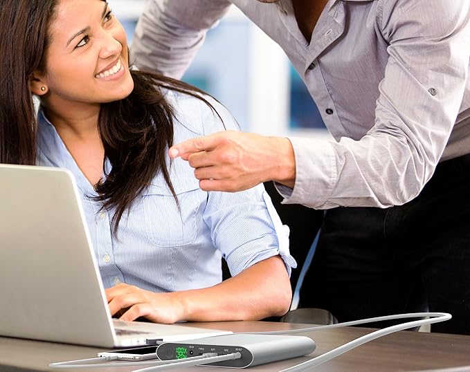 Krisdonia Portable Laptop Charger 185Wh/50000mAh External Battery Pack Power Bank for Laptop, Tablet, Projector, Smartphone and Others