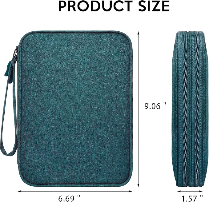 CILLA Electronics Organizer Travel, Travel Cord Organizer Case, Compact Electronics Accessories Bag for Cable, Cord, Charger, Phone