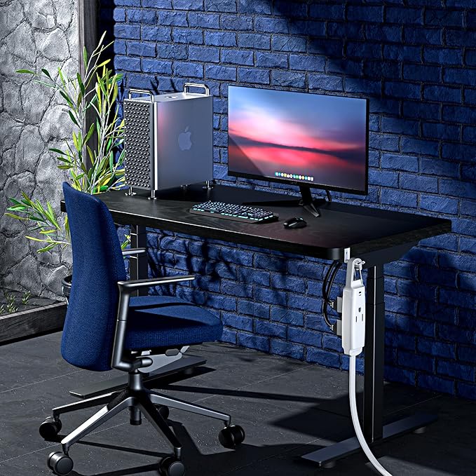 Maximm 360° Rotating Flat Plug Extension Cord with a Removable Hook, White Extension Cord 3 ft (16 Gauge) UL Certified