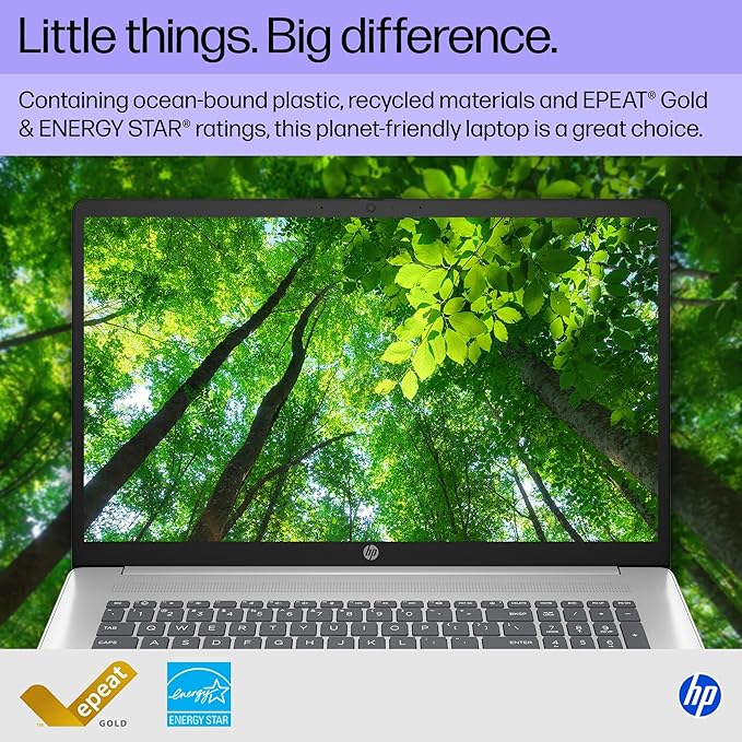 HP 2025 17.3 Touchscreen Laptop Computer, 17.3" 250 nits Anti-Glare Display, AMD Ryzen 5 (6-Core), 64GB RAM+2TB SSD, Windows 11 Pro, Fast Charge, AMD Radeon Graphics, Wi-Fi 6, w/Accessories