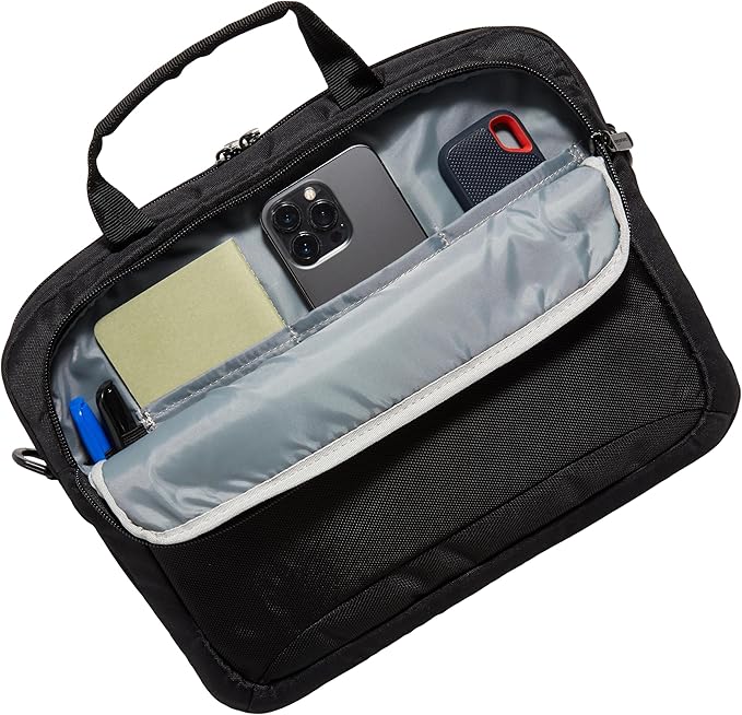 Amazon Basics Laptop Carrying Case Shoulder Strap, 24-pack, 14 inch, Black