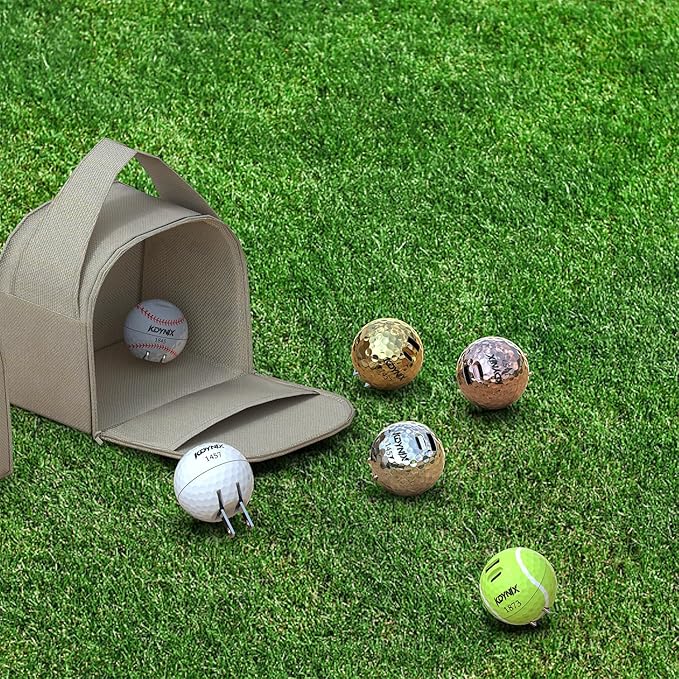 USB C Charger Block 20W，Creative Golf Ball Type C Wall Charger，GaN III Power Adapter with UL Certified，Fast Charging for iPhone 16/15 Series, Galaxy, Google Pixel,iPad,AirPods