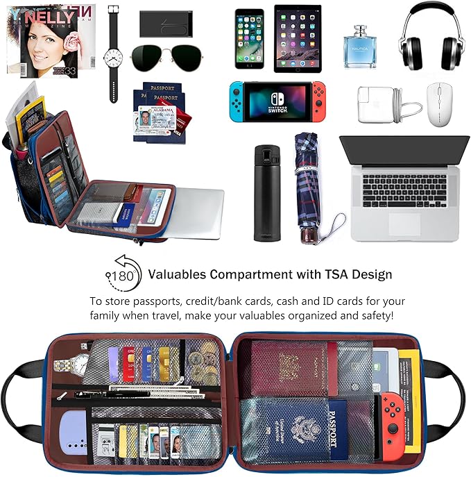 ZINZ Slim & Expandable Case 12.9 13 inch Travel Laptop Shoulder Bag for MacBook Air 13" M3/M2/M1, MacBook Pro 13" M2/M1, iPad Pro 12.9"/13"/11", iPad Air 13",B01K03