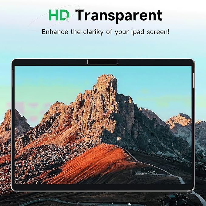 3 Pack Paper Screen Protector for Surface Pro 11/10/9/8/X -13 Inch(2019-2024), Draw and Write Like on Paper, Anti Glare Blue Light Filter, Sensitivity Film, Matte Shield Stylus Pen & Case Friendly