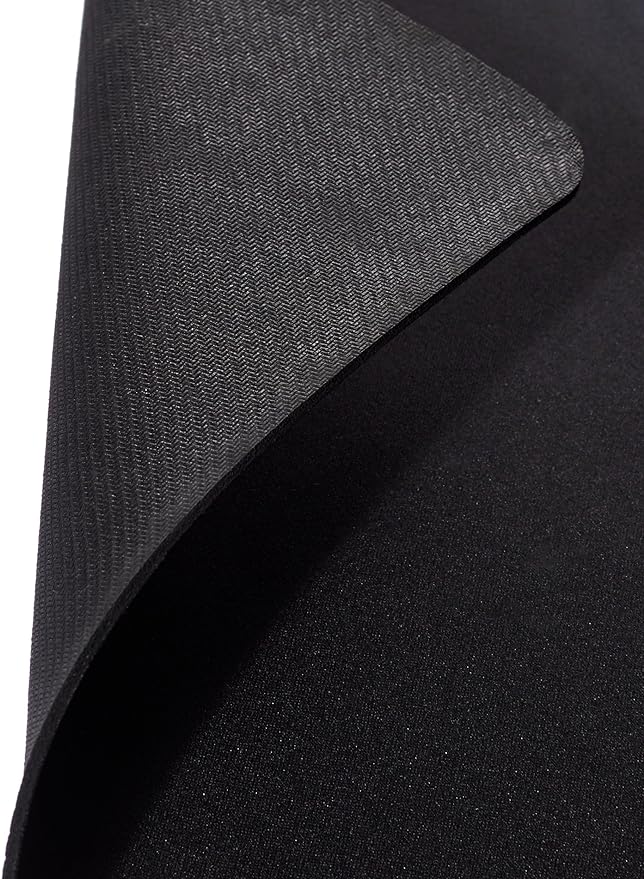 Amazon Basics Large Extended Computer Rectangular Mouse Pad, 16.7 x 35.7 inch, Black