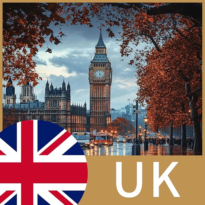 UK Data Only eSIM Card 2 GB Daily in 15 Days England Travel Internet Prepaid 4/5G-LTE High -Speed Traffic Unlimited Low Speed