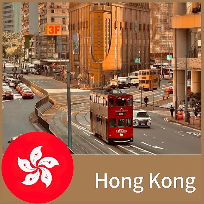 Hong Kong eSIM Data Card – 4G LTE High-Speed Internet | Instant Activation | No Physical SIM Required | Ideal for Short-Term and Long-Term Travel