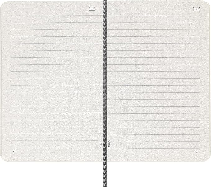 Moleskine Smart Notebook, Pocket, Ruled, Black, Soft Cover (3.5 x 5.5)